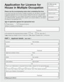 Application For Licence Hmo