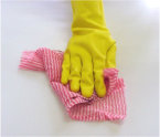 Rubber Glove And Cloth